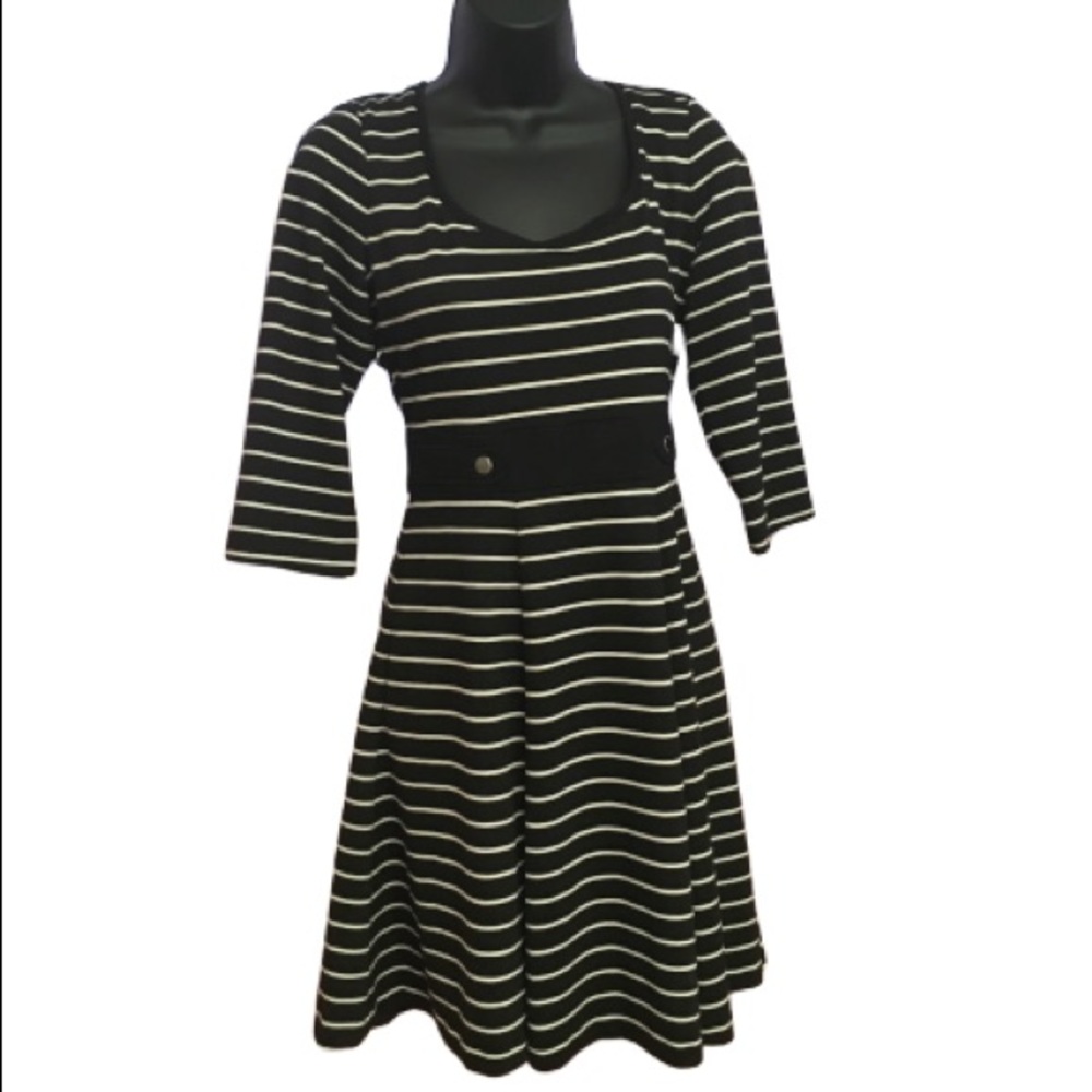 White House Black market striped dress size 8